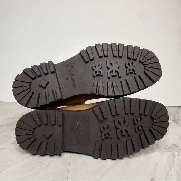 Sam Edelman Laguna Light Brown Suede Lug Sole Chelsea Boot 9 1/2 M - Picture 13 of 14